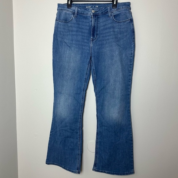 Old Navy Denim - Old Navy High Rise Flare Denim Jeans